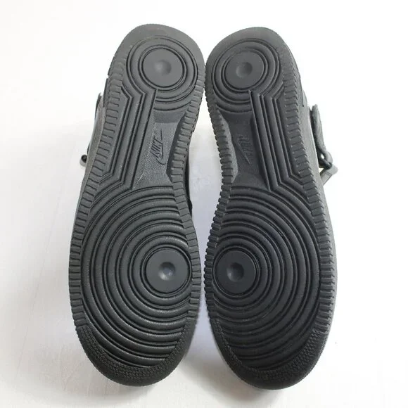 Men’s Nike Air Force 1 High – Black & Blue Custom Collector Pair Size 13